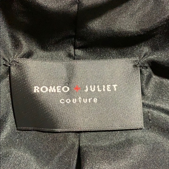 NWOT. Romeo & Juliet Couture Moto Jacket. Size M. - Picture 8 of 8